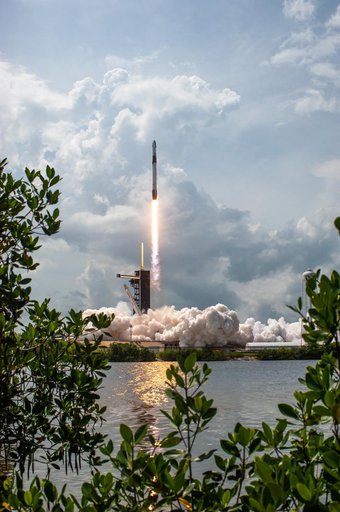 SpaceX Demo-2 Liftoff