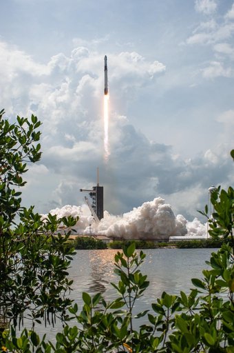 SpaceX Demo-2 Liftoff