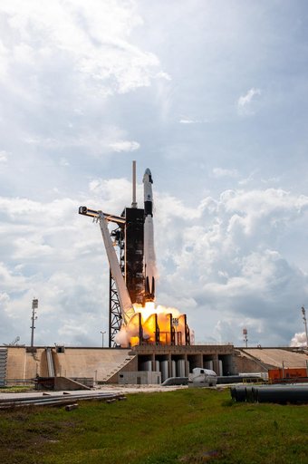 SpaceX Demo-2 Liftoff