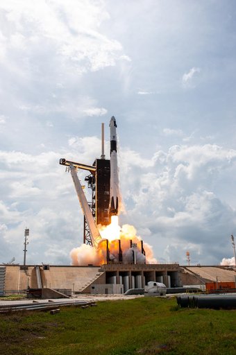 SpaceX Demo-2 Liftoff