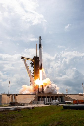 SpaceX Demo-2 Liftoff