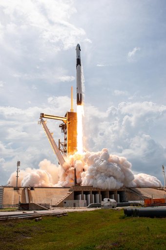SpaceX Demo-2 Liftoff