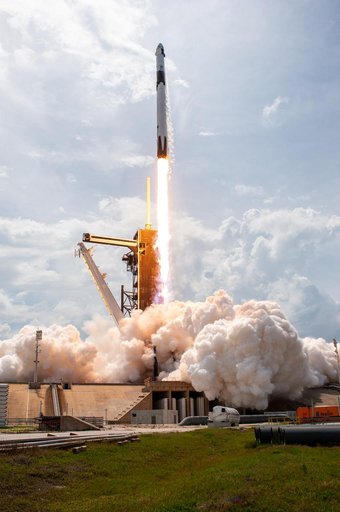 SpaceX Demo-2 Liftoff