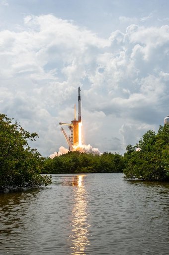 SpaceX Demo-2 Liftoff
