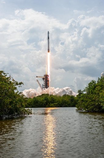 SpaceX Demo-2 Liftoff
