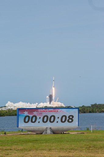 SpaceX Demo-2 Liftoff