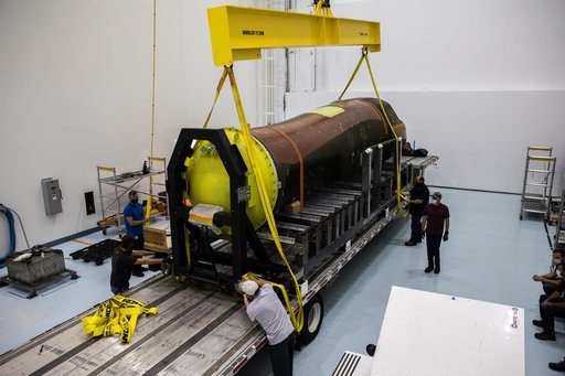 SNC Pressure Test Article Arrival