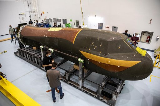 SNC Pressure Test Article Arrival