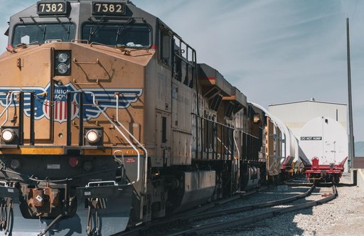Artemis I Booster Segments Railcar Transportation