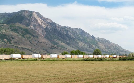Artemis I Booster Segments Railcar Transportation
