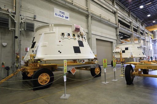 Aft Skirt Delivery for Artemis I - Prep for RPSF