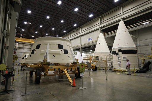 Aft Skirt Delivery for Artemis I - Prep for RPSF