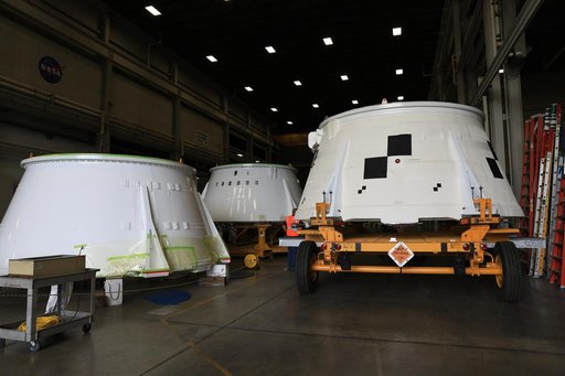 Aft Skirt Delivery for Artemis I - Prep for RPSF