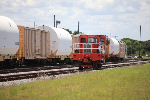 Artemis I Booster Train