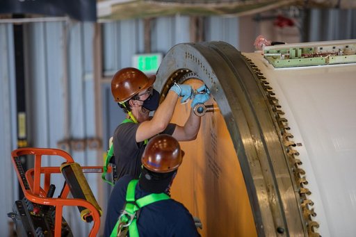 Artemis I Booster Segments Uncap