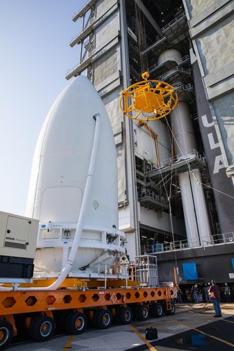 Mars 2020 Spacecraft Mate to Atlas V