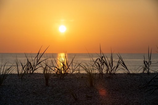 Creative Photography - Sunrise; Beach Restoration