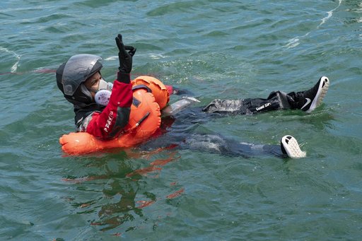 CCP SpaceX Crew-1 Astronaut Training: Emergency Water Egress Exe