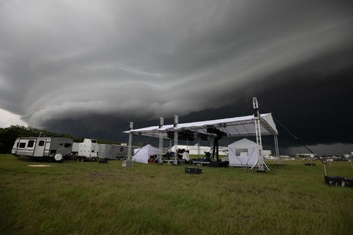 Creative Photography - Storm Clouds over LC 39 Area