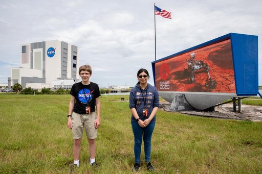Students who named Mars 2020 Rover