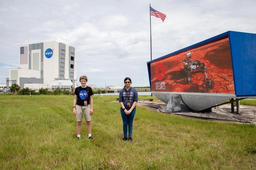 Students who named Mars 2020 Rover