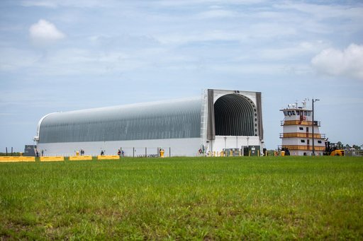 Artemis I Launch Vehicle Stage Adapter (LVSA) Arrival