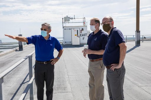 OMB Director and Bridenstine Visit
