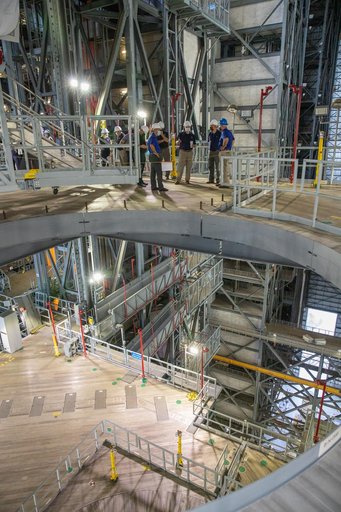 OMB Director and Bridenstine Visit