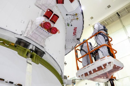 Artemis I - NASA Worm/ESA Logo