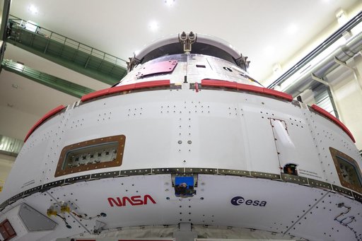 Artemis I Solar Array Wing, Prep for Installation - NASA Worm an