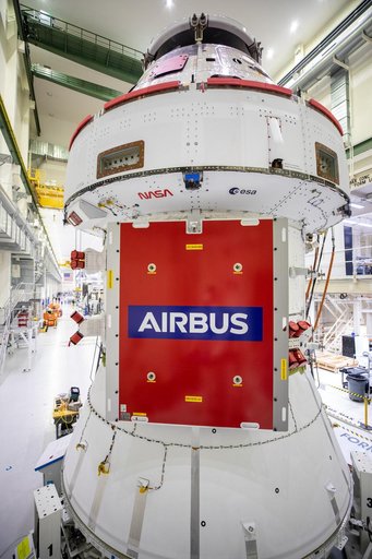 Artemis I Solar Array Wing, Prep for Installation - NASA Worm an