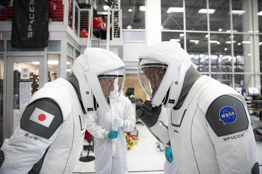SpaceX Crew-1 Astronaut Training