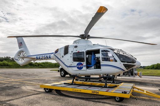 Arrival of New NASA(Airbus H135) Helicopters at KSC