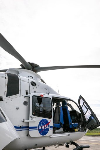 Arrival of New NASA(Airbus H135) Helicopters at KSC