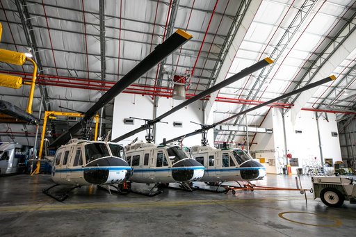 Arrival of New NASA(Airbus H135) Helicopters at KSC