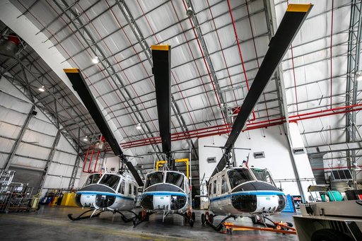 Arrival of New NASA(Airbus H135) Helicopters at KSC