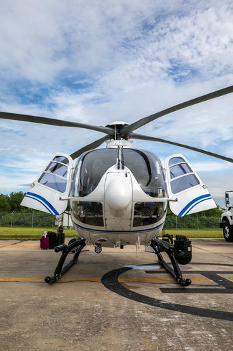 Arrival of New NASA(Airbus H135) Helicopters at KSC
