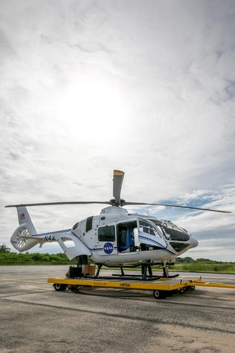 Arrival of New NASA(Airbus H135) Helicopters at KSC