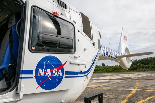 Arrival of New NASA(Airbus H135) Helicopters at KSC