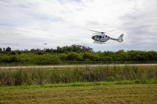 Arrival of New NASA(Airbus H135) Helicopters at KSC