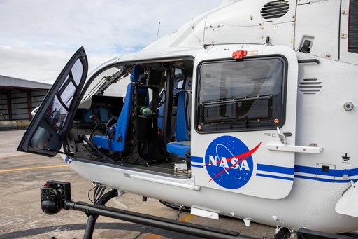 Arrival of New NASA(Airbus H135) Helicopters at KSC