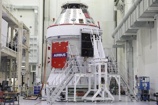 Artemis I Solar Array Wing Installation