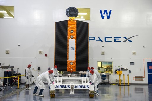 Sentinel-6 Spacecraft Transition & Movement For Fueling