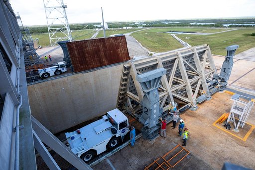 EGS Launch Countdown Demonstration at Pad 39B