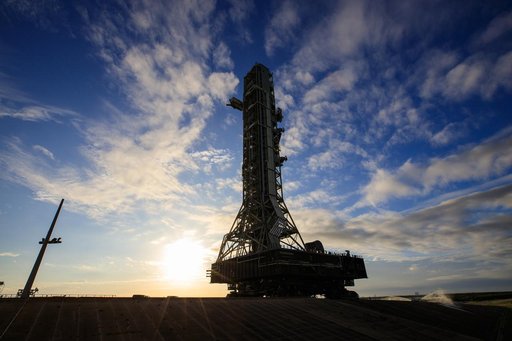 Mobile Launcher Roll Back to the VAB