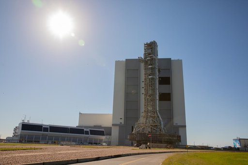 Mobile Launcher Roll Back to VAB