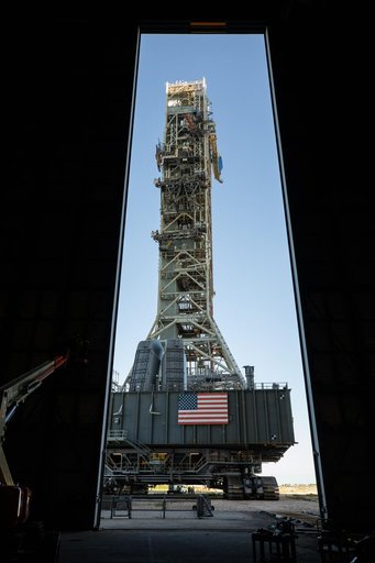 Mobile Launcher Roll Back to VAB