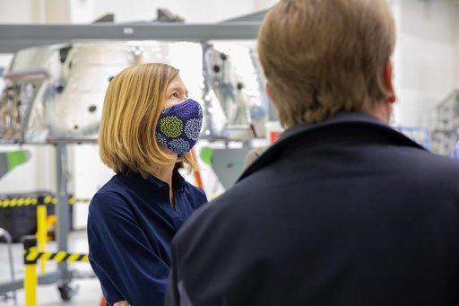 Kathy Lueders Visit to KSC