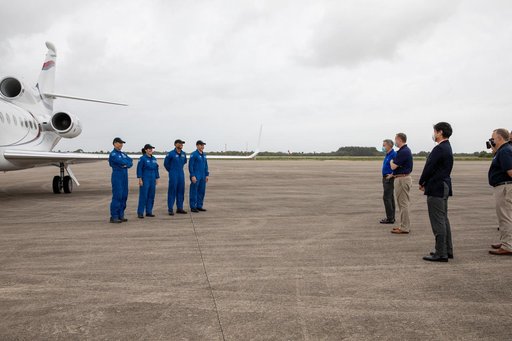 Crew-1 Astronaut Arrival