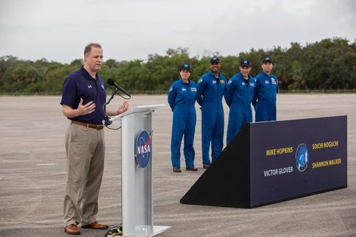 Crew-1 Astronaut Arrival